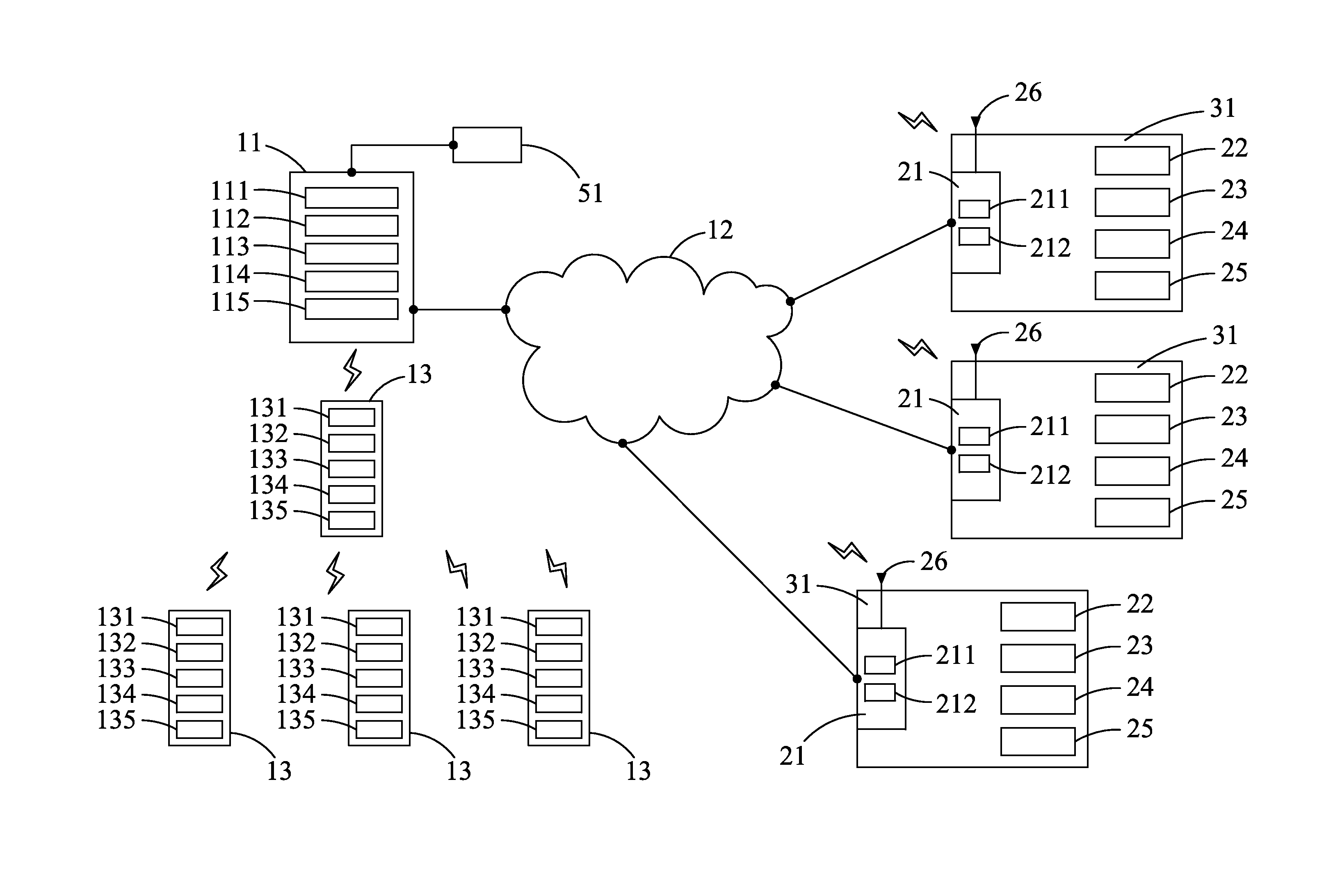 Cloud-based monitoring apparatus