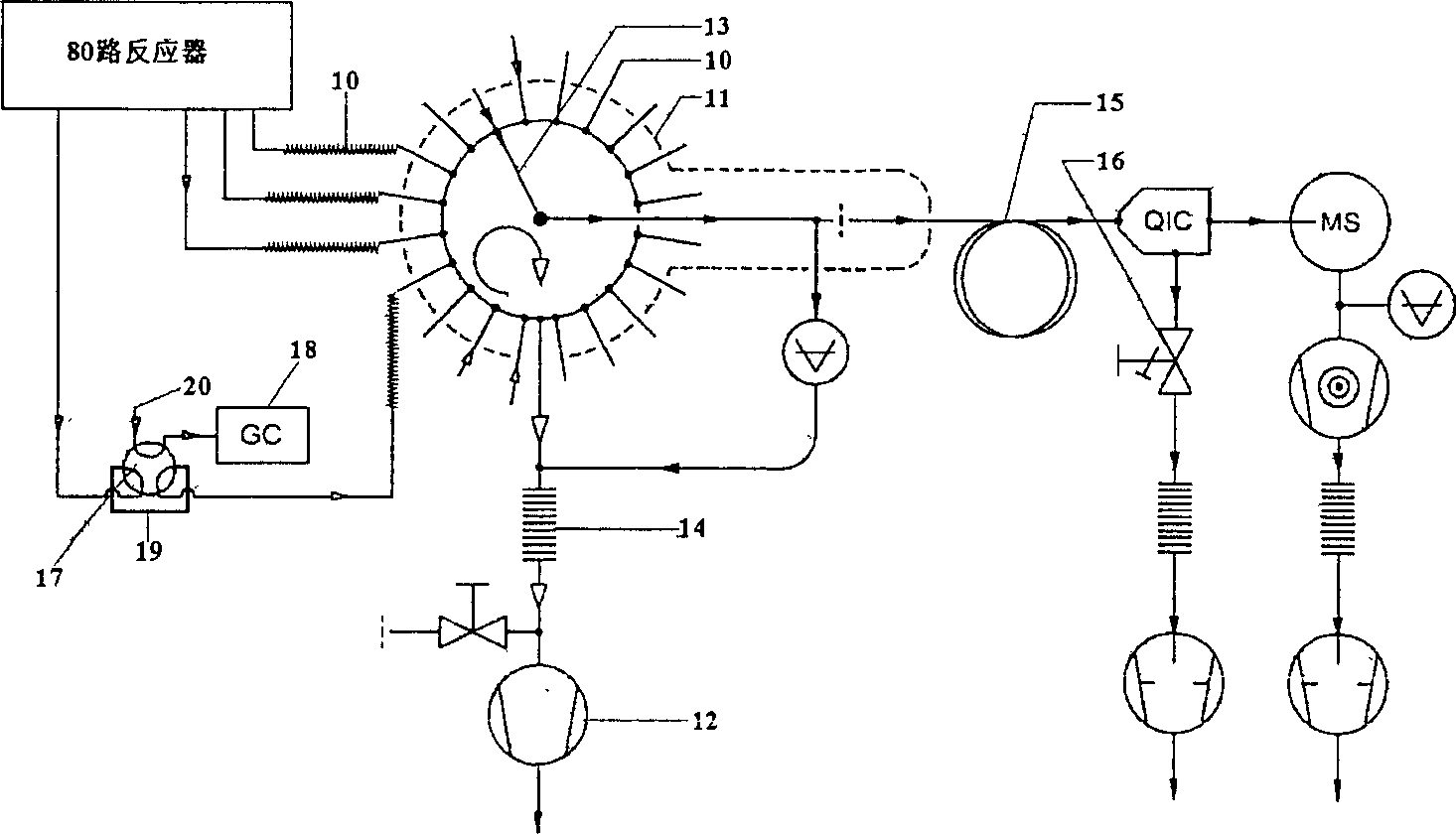 High-flux filter method of composite polyphase catalysis materials