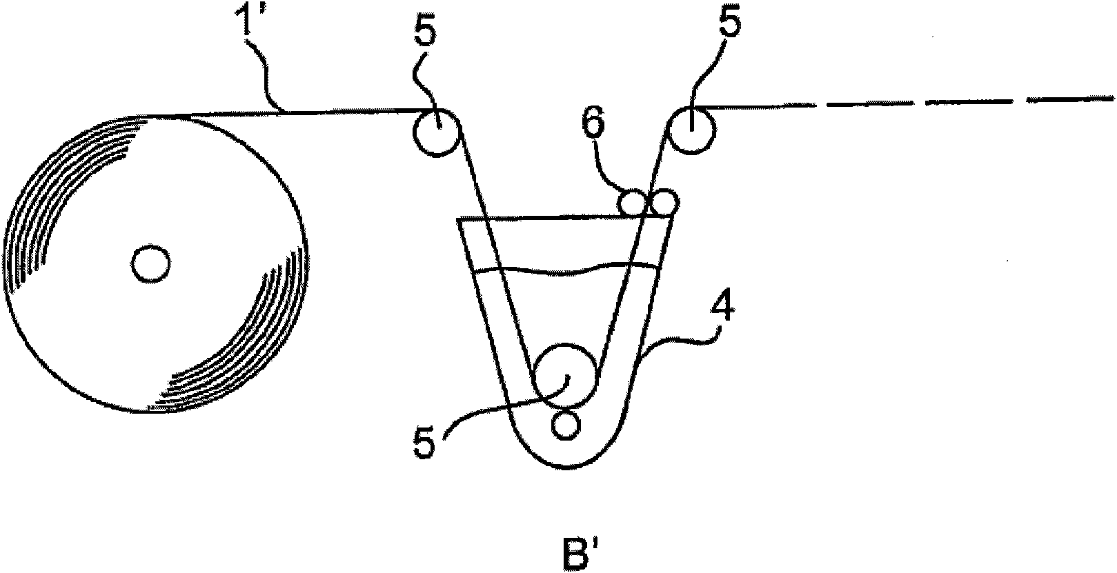 A method and device for producing a packaging container