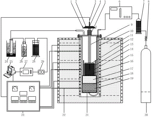 Preparation device and method of biomass crucible coke