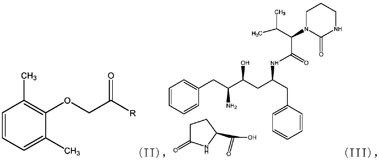 Novel method for preparing lopinavir