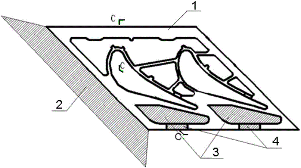 Control Method of Wall Thickness of Upper Edge Plate of Hollow Guide Vane