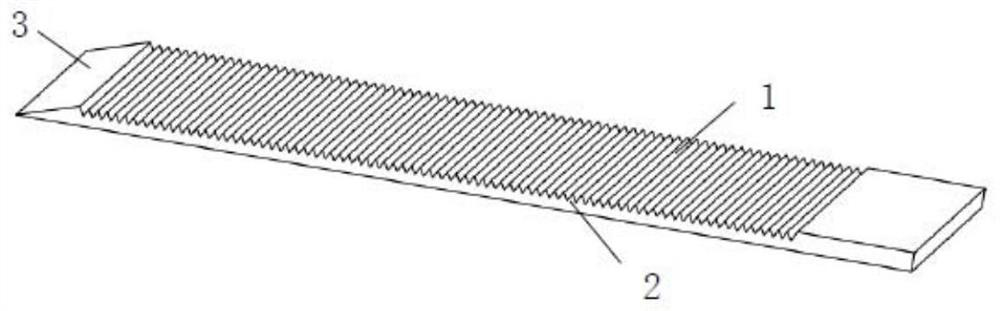 Micro-nano drag reduction structure for high-altitude and high-speed environment