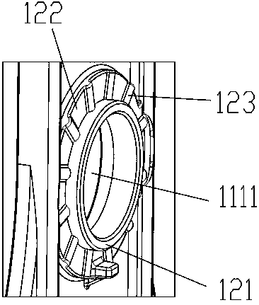 Rotary buckle for electronic product