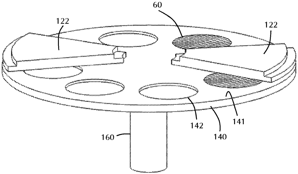 Apparatus for prevention of backside deposition in a spatial ald process chamber