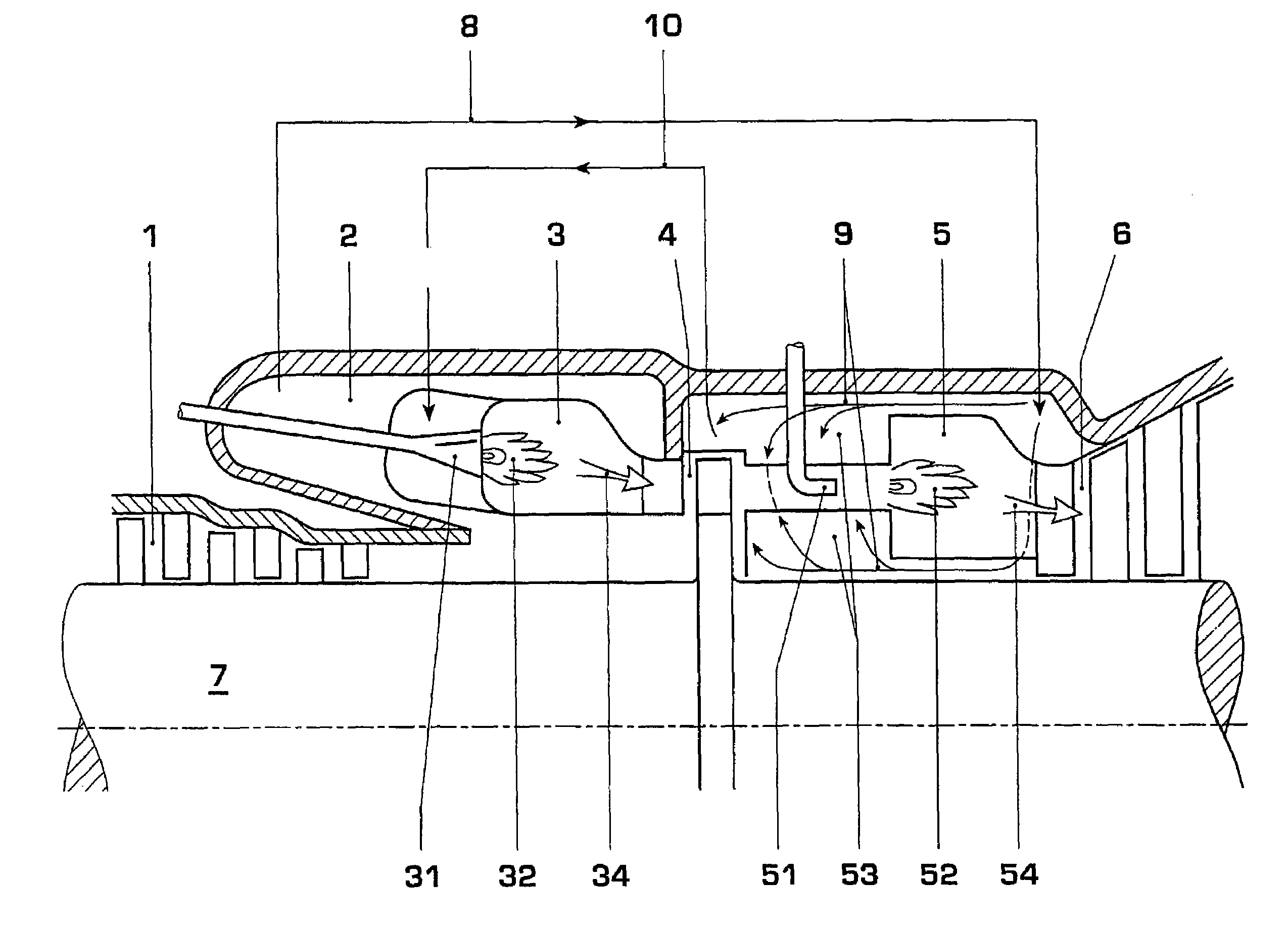 Gas turbogroup