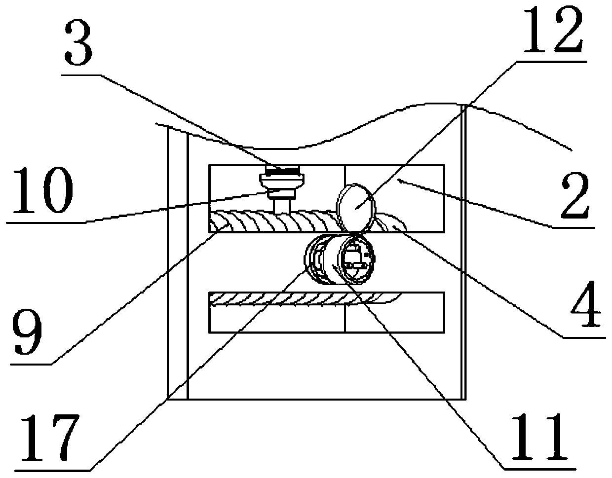 Intelligent charging pile capable of prolonging extension length of charging wire and enlarging charging range