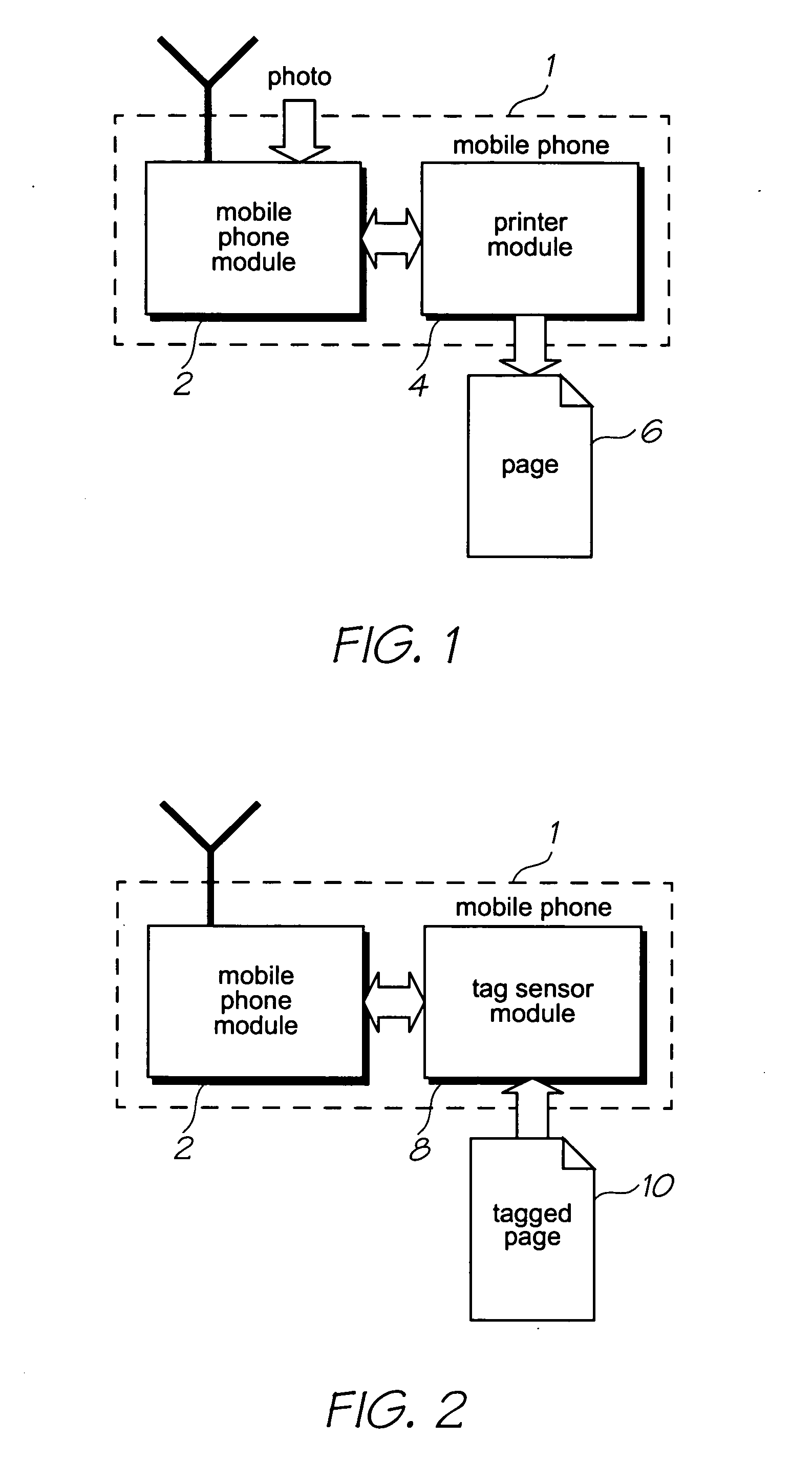 Method of using a mobile device to authenticate a printed token and output an image associated with the token