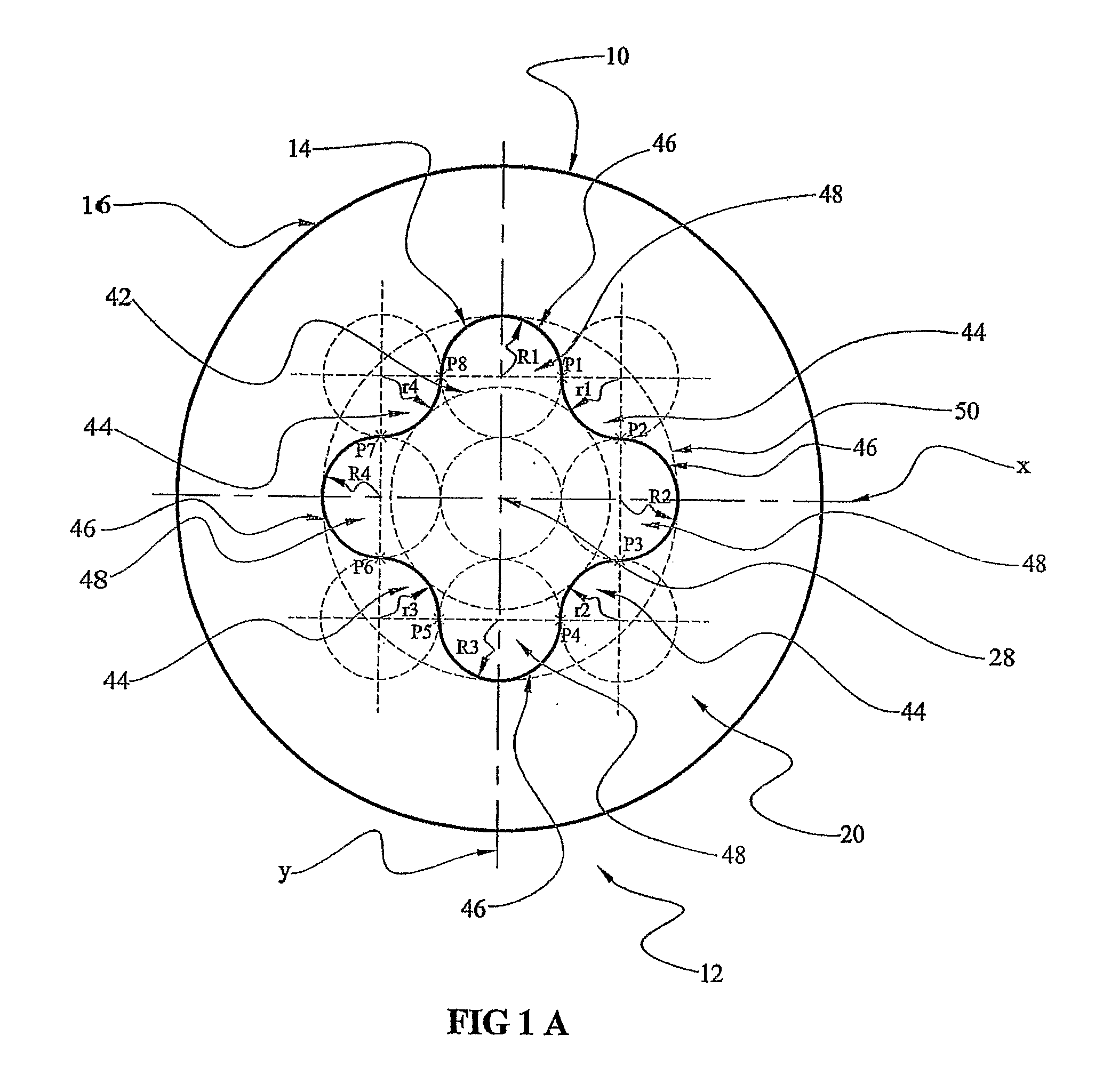 Screw head recess drive and corresponding driver tool and recess punch