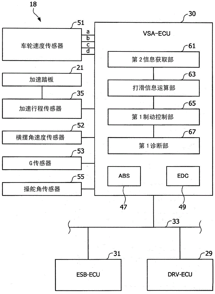 Vehicle braking force generator