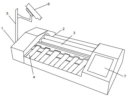 Detection system based on FFC (flexible flat cable) and mylar lamination