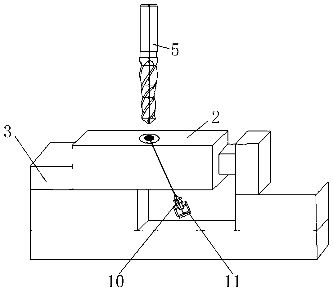 Double-beam laser heating auxiliary drilling integration device and method