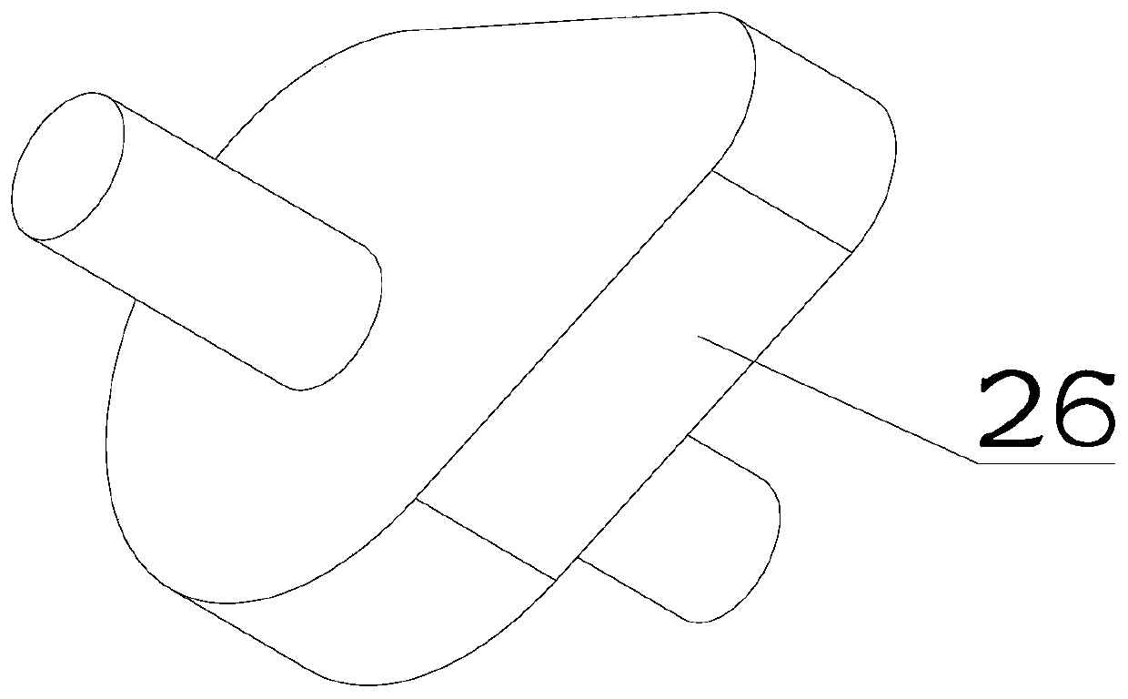 Continuous dust removal device for communication base station