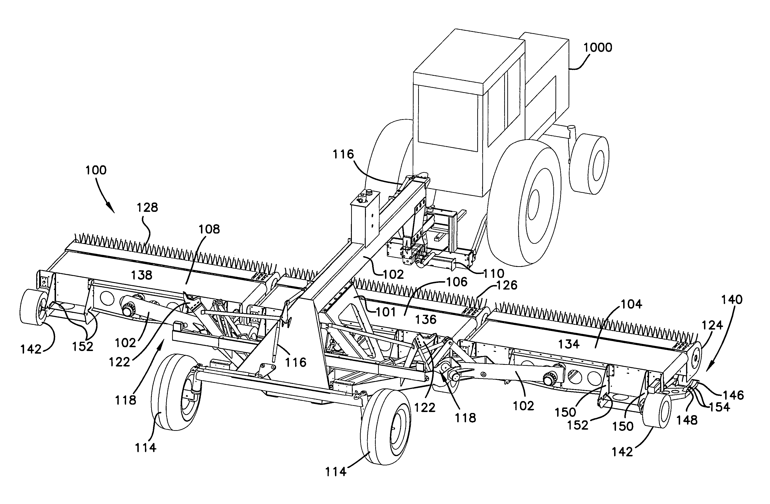 Windrow merging apparatus