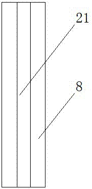 Surface paint-spraying device suitable for plank