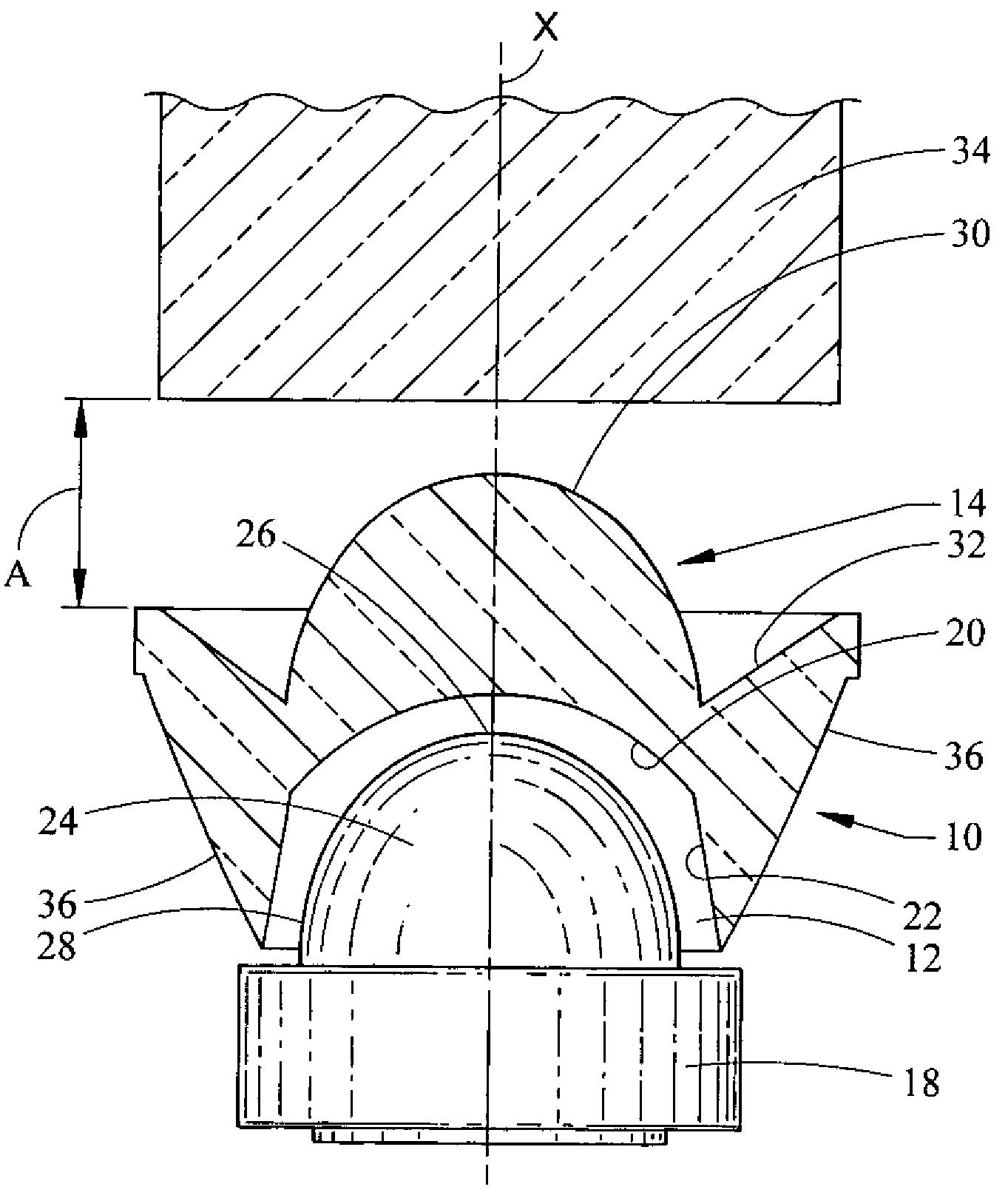 Near field lens