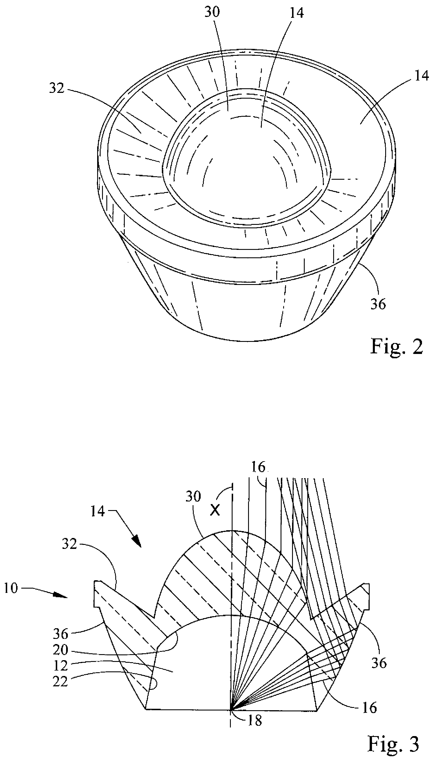 Near field lens