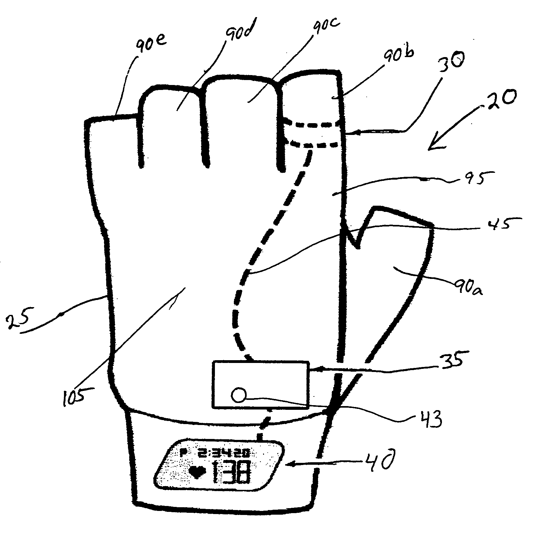 Monitoring device, method and system