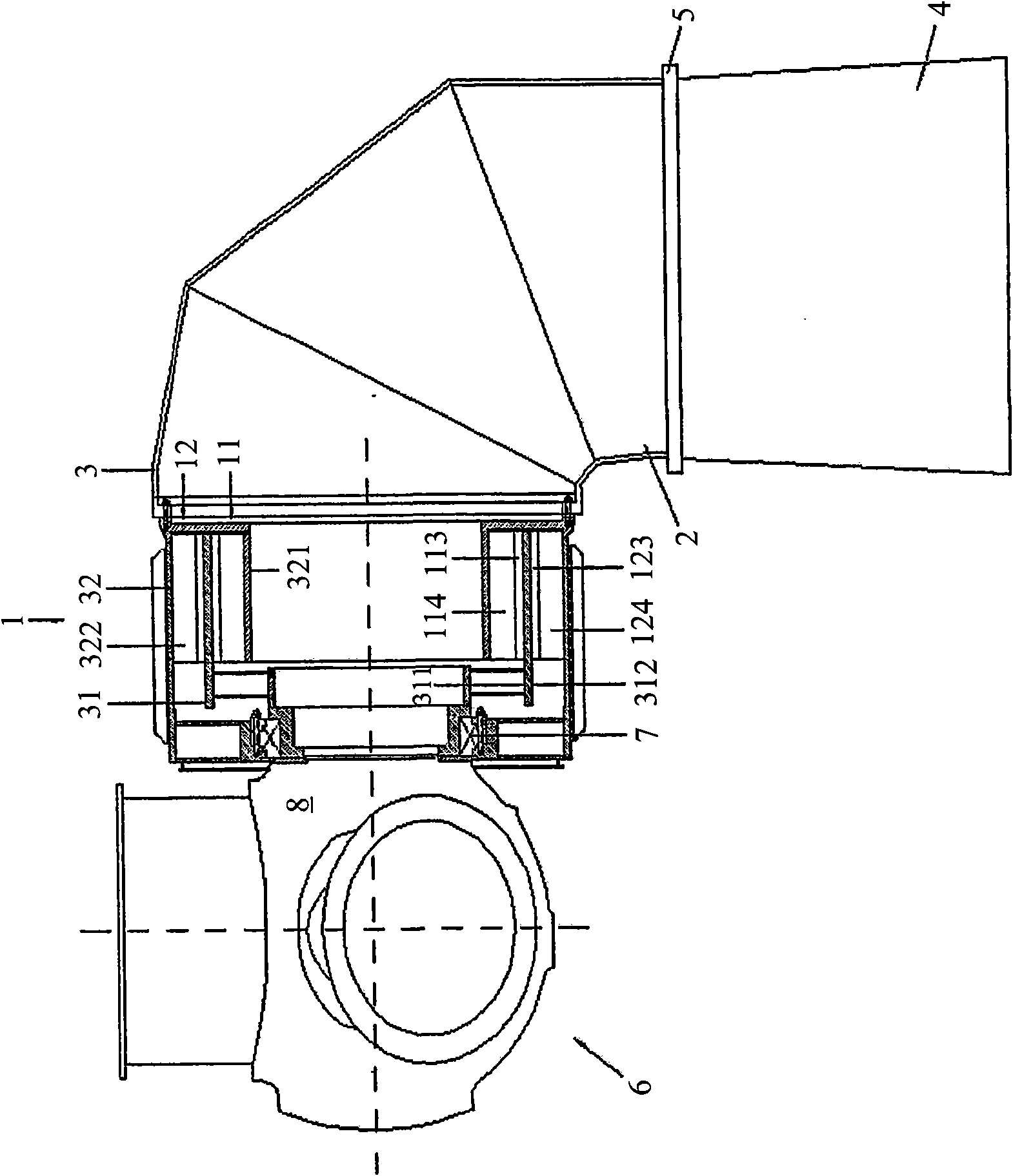 Multiple generator wind turbine