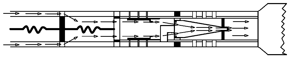 In-situ dynamic separation backfill device for submarine natural gas hydrate