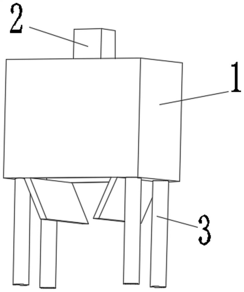 Efficient biomass energy straw smashing device