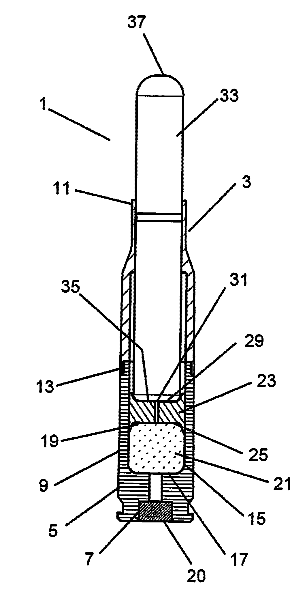 Reduced firing signature weapon cartridge