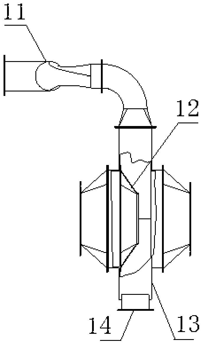 Microwave feeder structure based on wood as medium