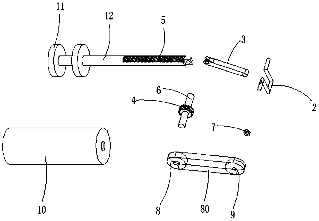 Rack crankshaft variable speed transmission internal combustion engine