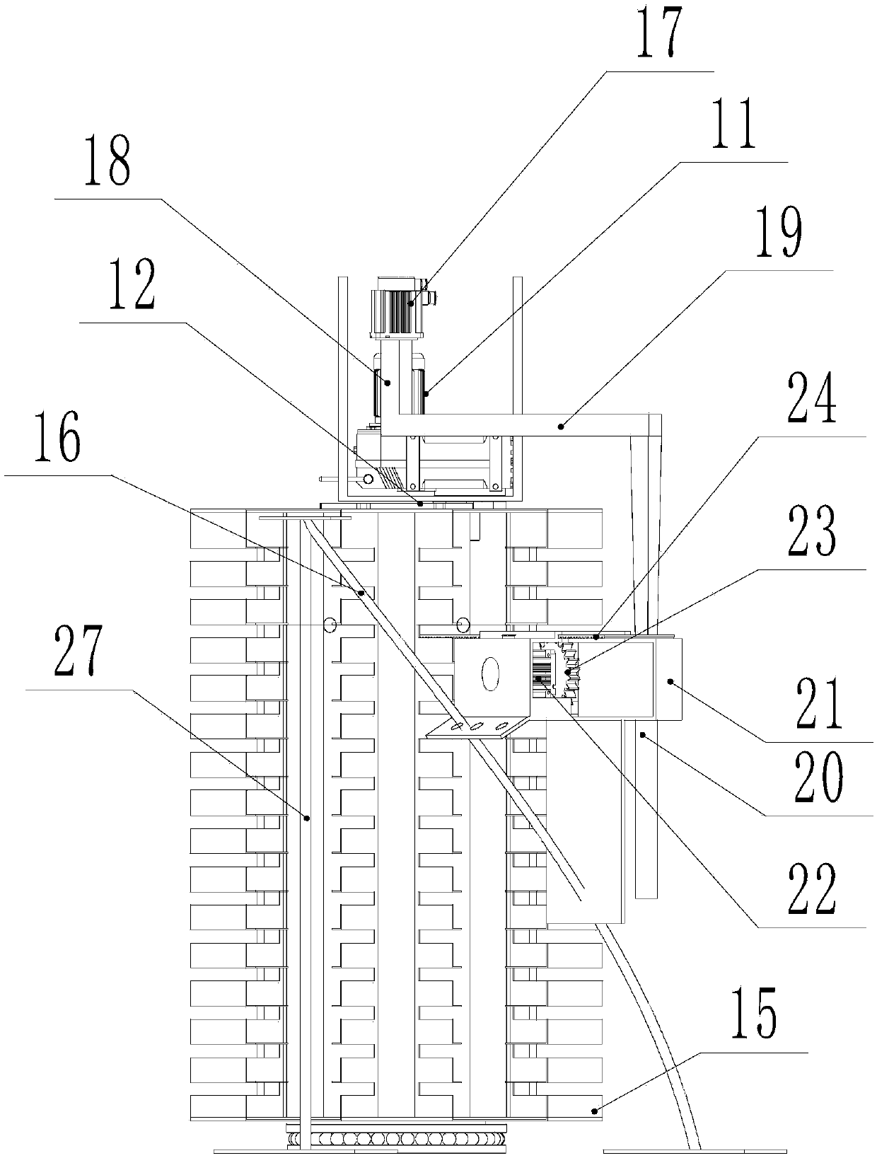 Restocking method for food vending machine