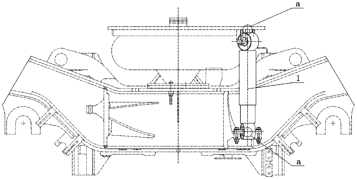 Active suspension control system of rail vehicle and magnetic vacuum active shock absorber thereof