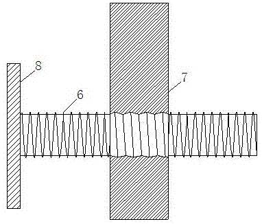 Clamping device of drilling machine