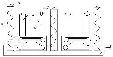 Fast steel belt winding device