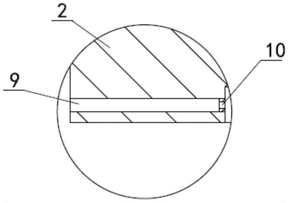 Injection upper mold with cooling for injection molding of fan blades