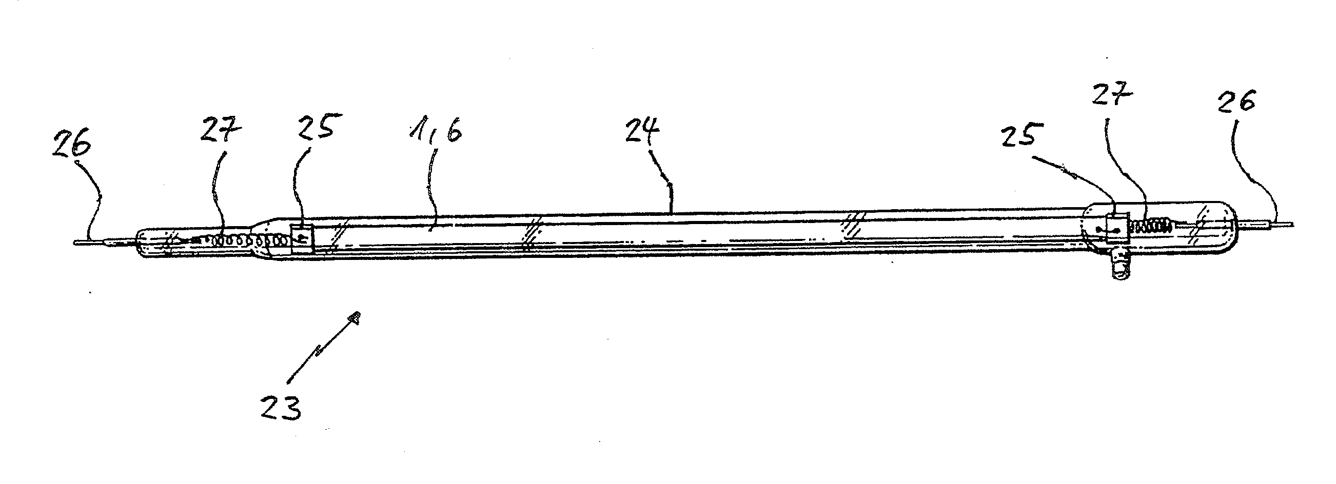 Electrically conductive material, emitter containing electrically conductive material, and method for its manufacture