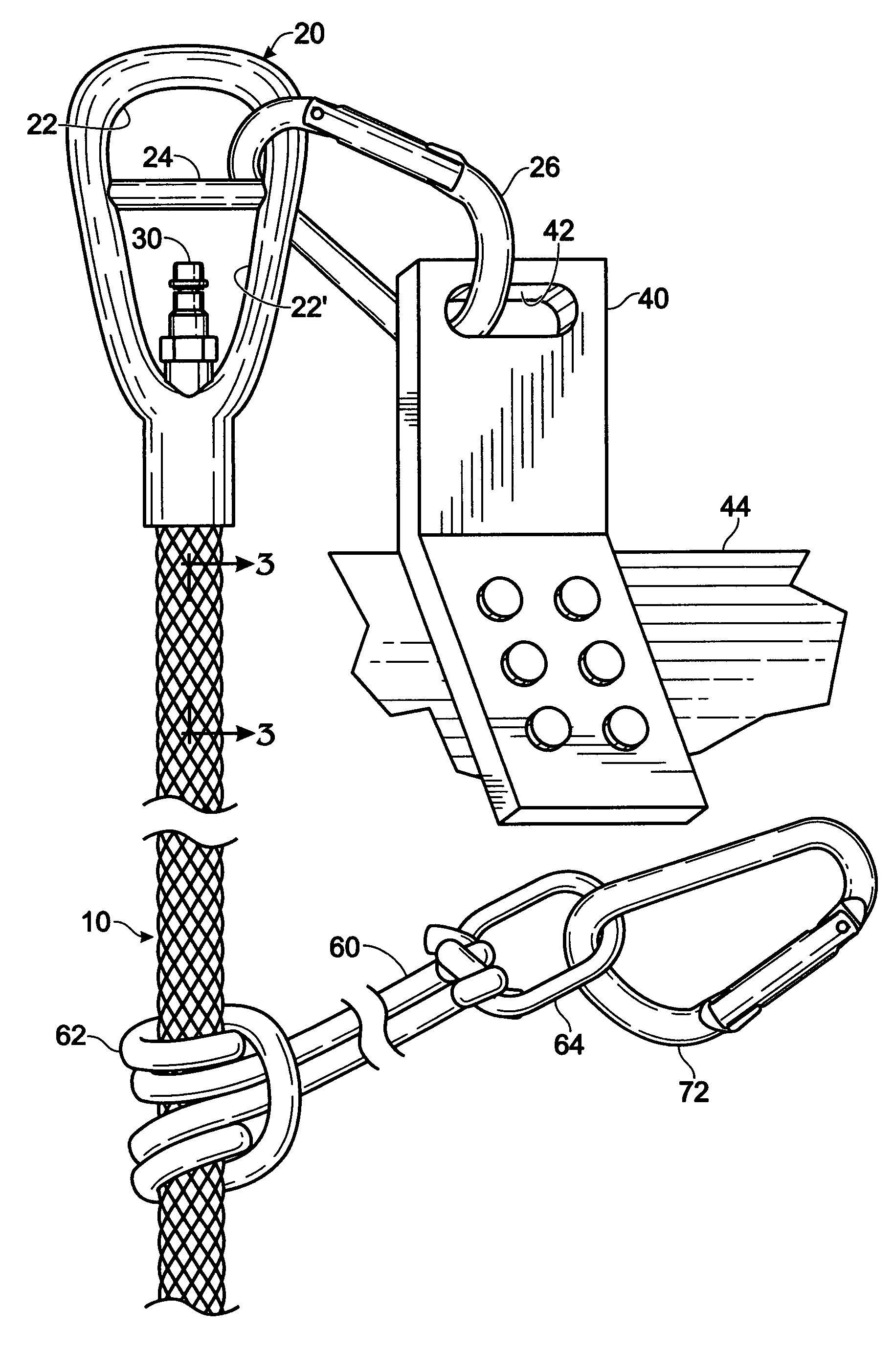 Safety line hose