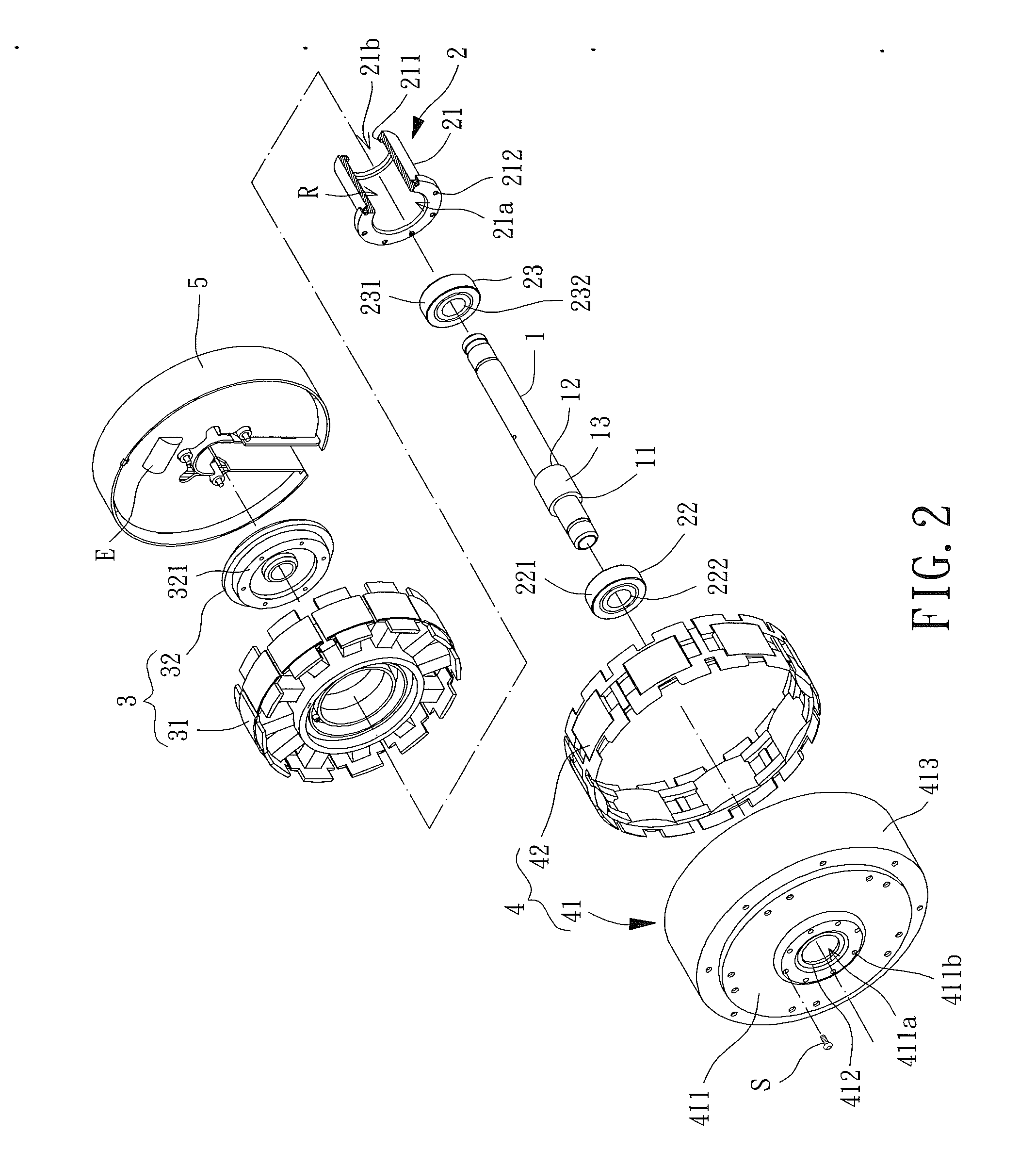 Motor of a Ceiling Fan