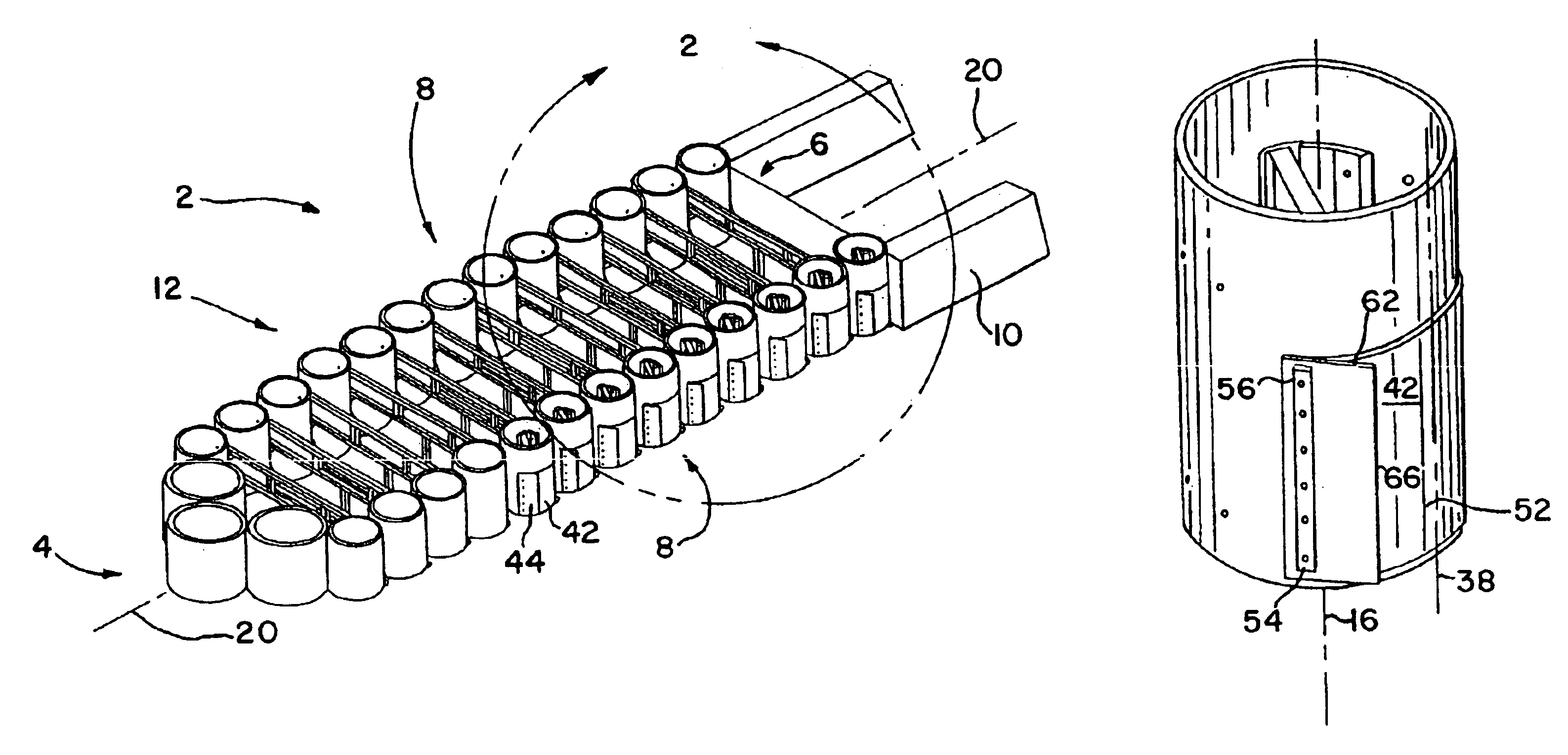 Crash cushion with deflector skin