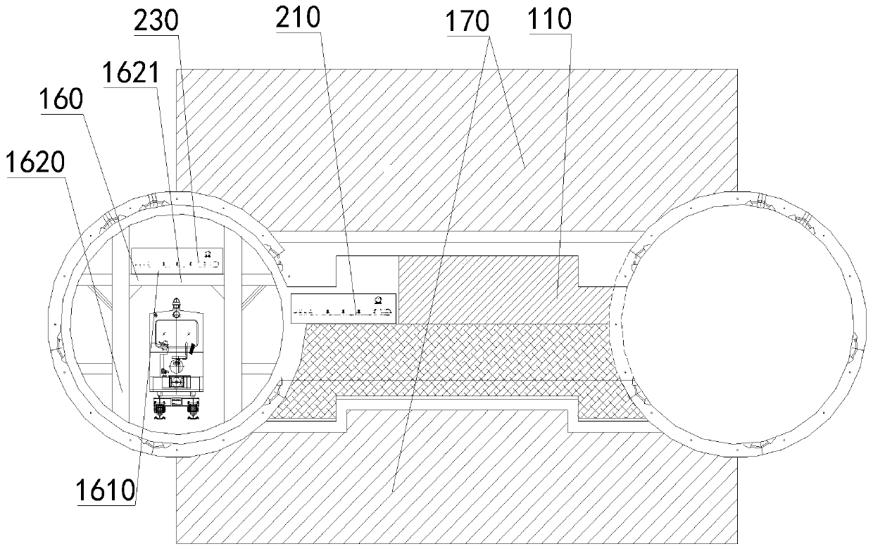 A kind of soil transfer method of tunnel communication channel