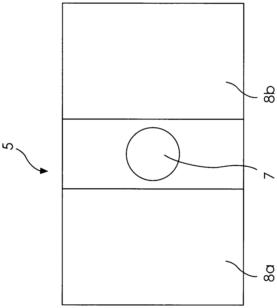 Device for inspecting workpiece surfaces and strip materials