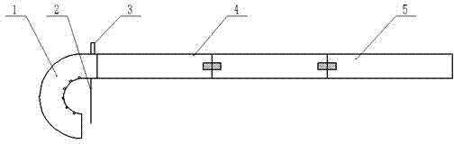 Current transformer polarity test rod