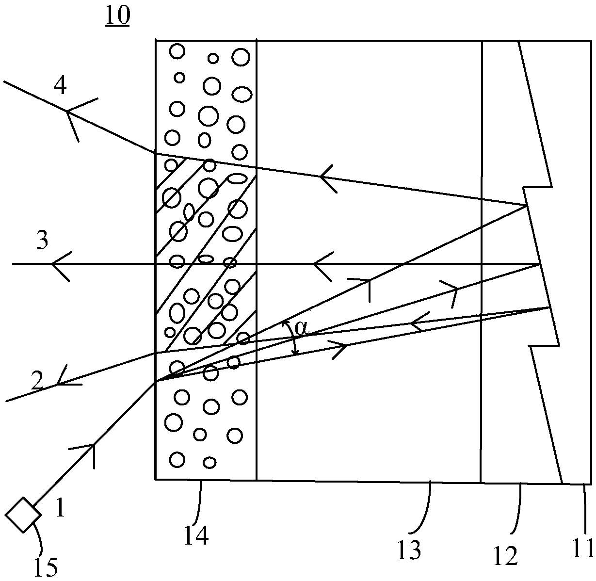 Projection screen and ultra-short-throw projection system having the same