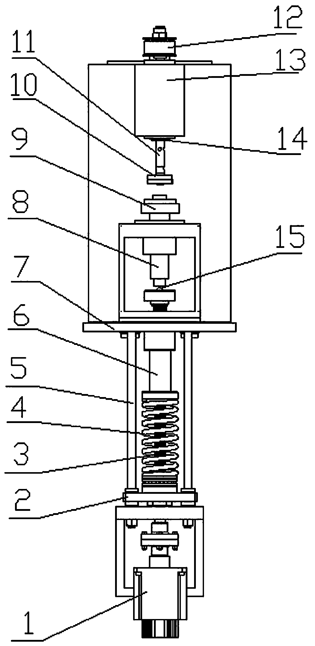 Friction wear test machine