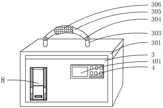 Container energy storage system voltage detection device