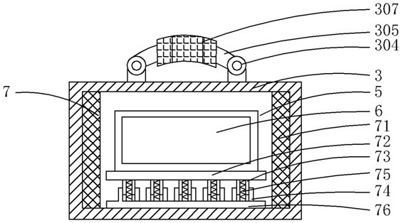 Container energy storage system voltage detection device