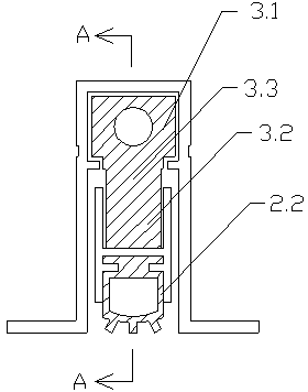 Barrier-free high-sound-insulating fireproof door for ship