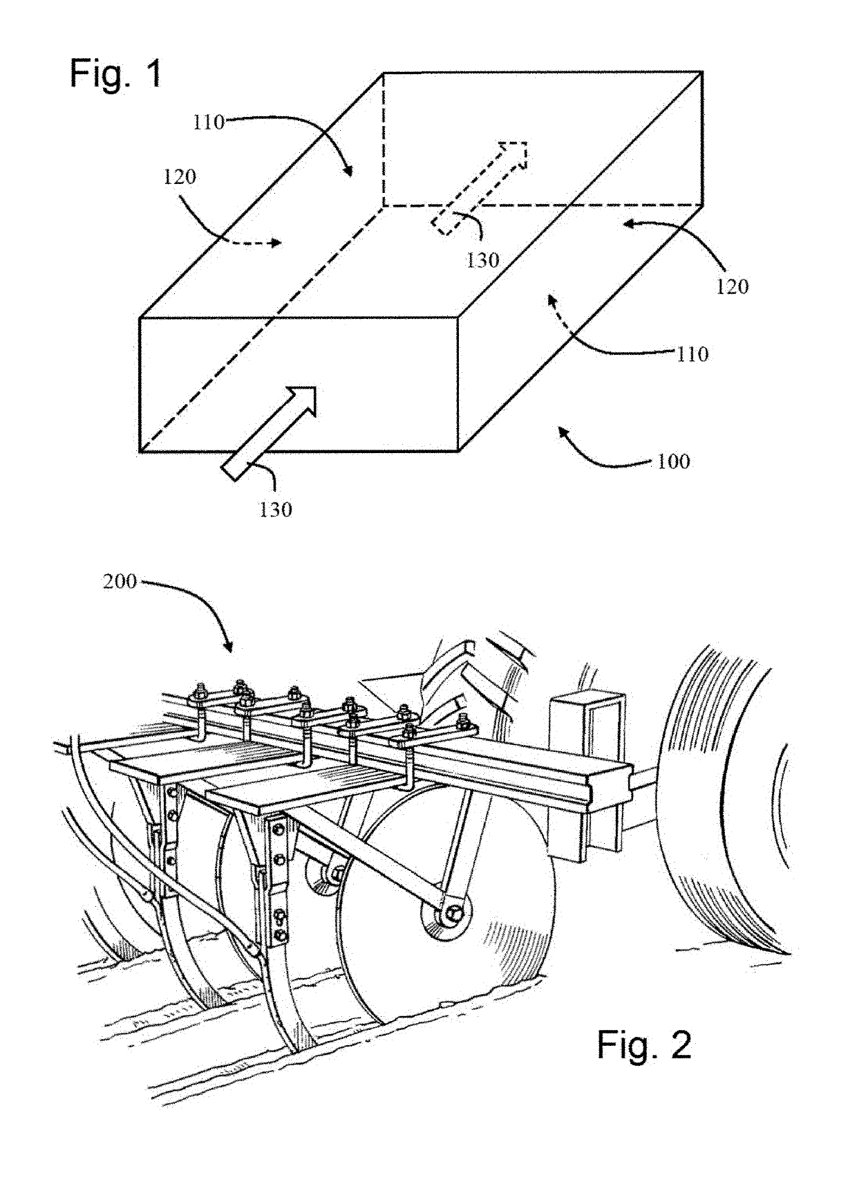 Flow sensor based on electrical capacity