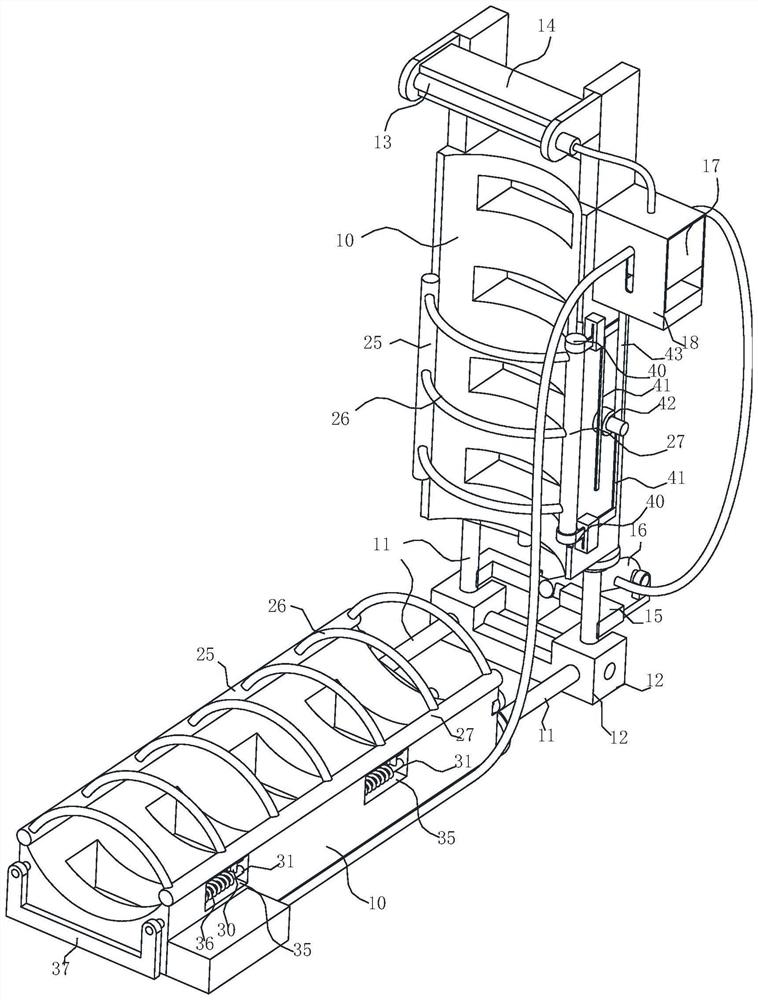 Rehabilitation instrument special for elbow in orthopedics department