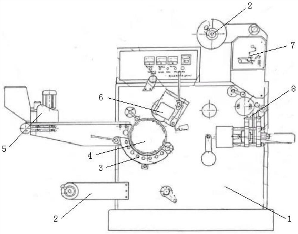 Automatic blister packaging machine