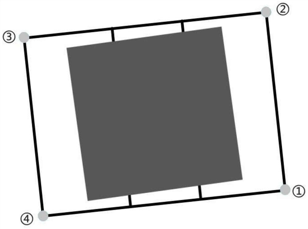 Steel plate corner detection method and system under complex background