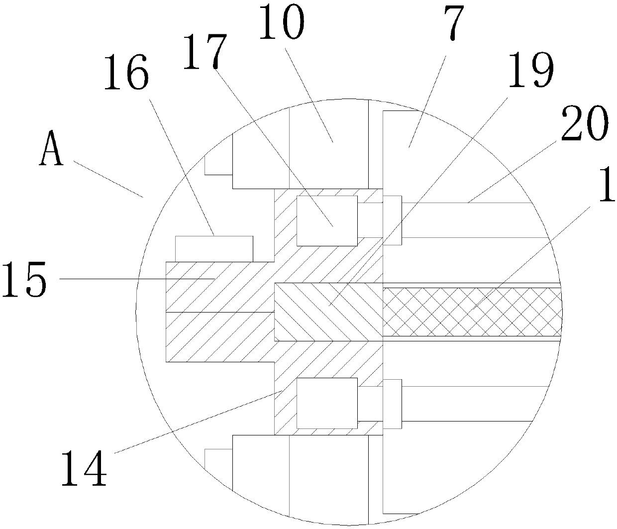 Double side printed wiring board